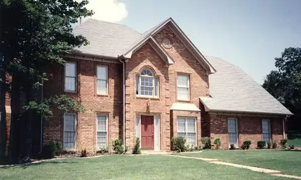 image of 2 story european house plan 1616